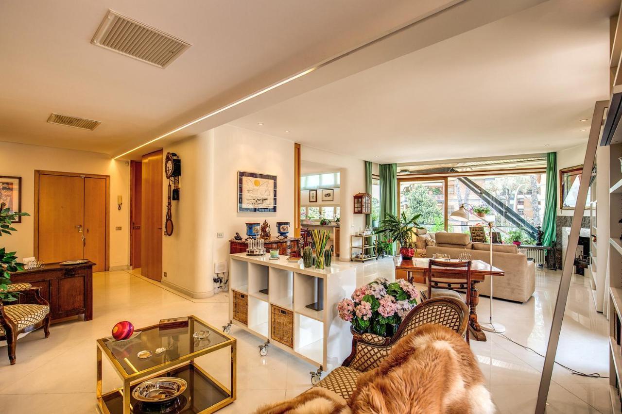 Terrazza Piccolomini: Elegant Apartment Stunning View Over Rome/St Peter'S Dome 外观 照片
